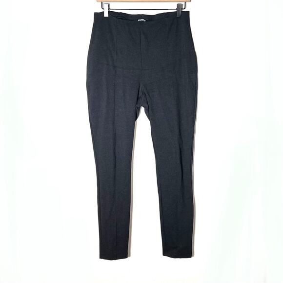 Express black high rise casual legging pants with piping size medium M B71 - Picture 1 of 4